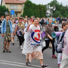 Z trasy XXVI Pieszej Pielgrzymki - 6 sierpnia 2016